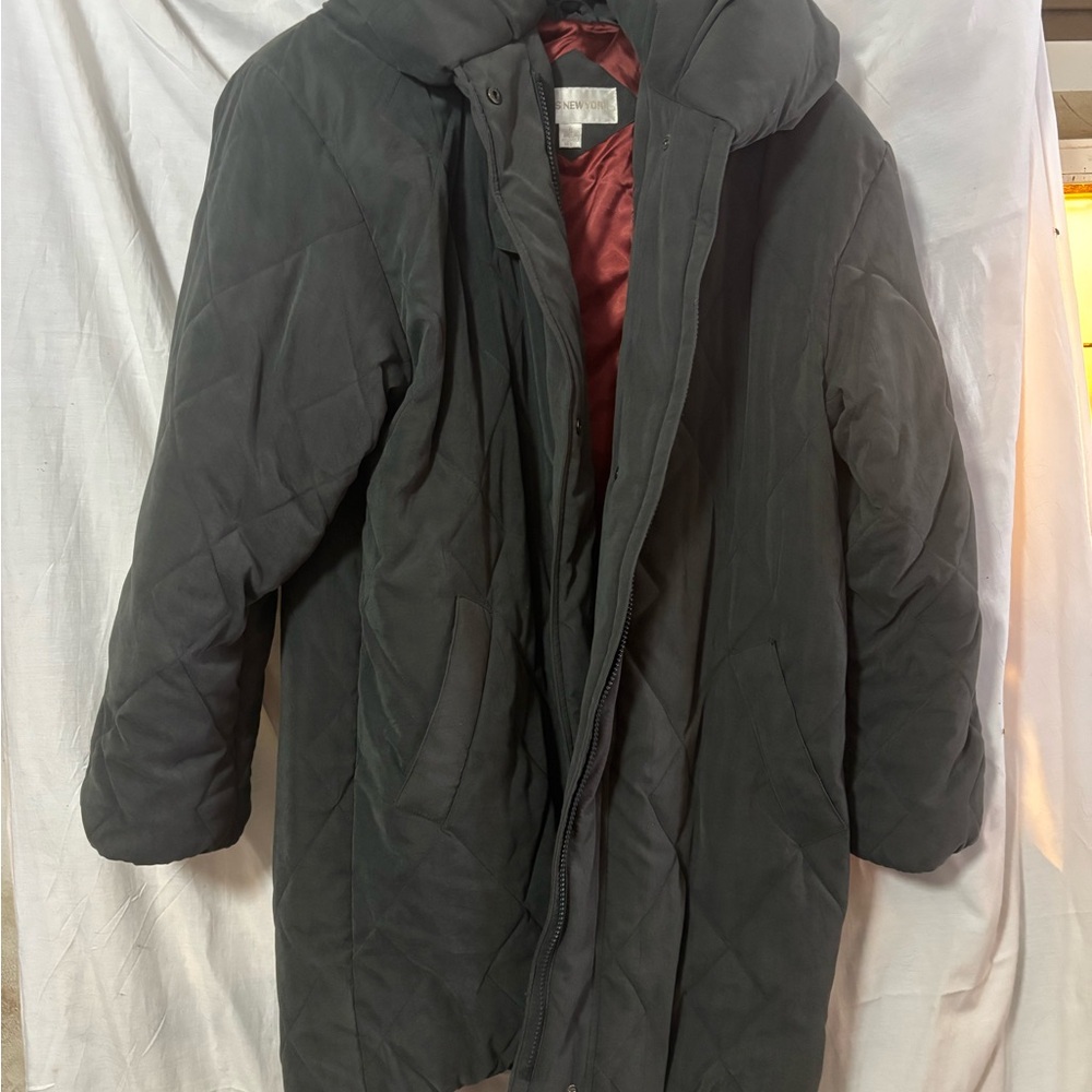 Womens Black Quilted Jacket